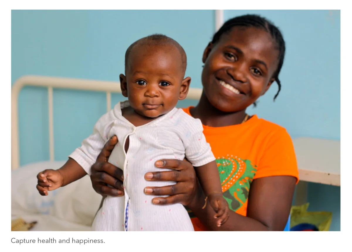 The final brand blueprint contained a photo guide, which gave tips and best practices about effective photography. 