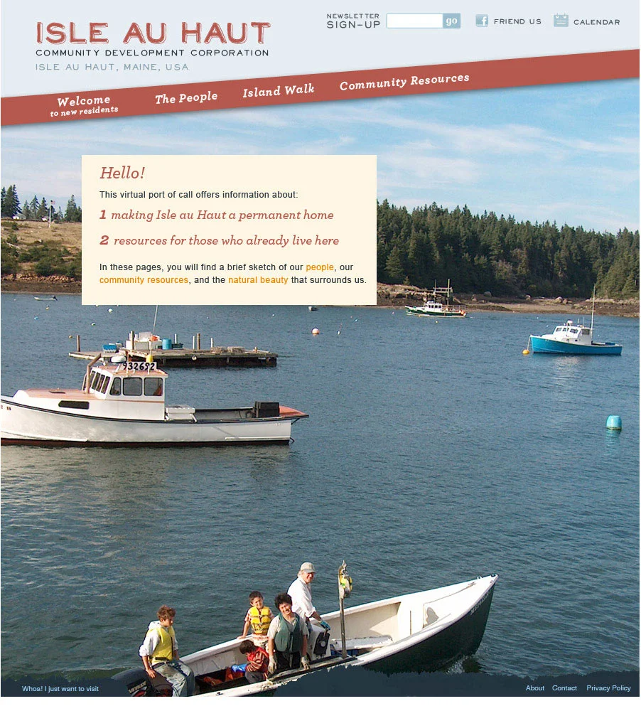 Home page