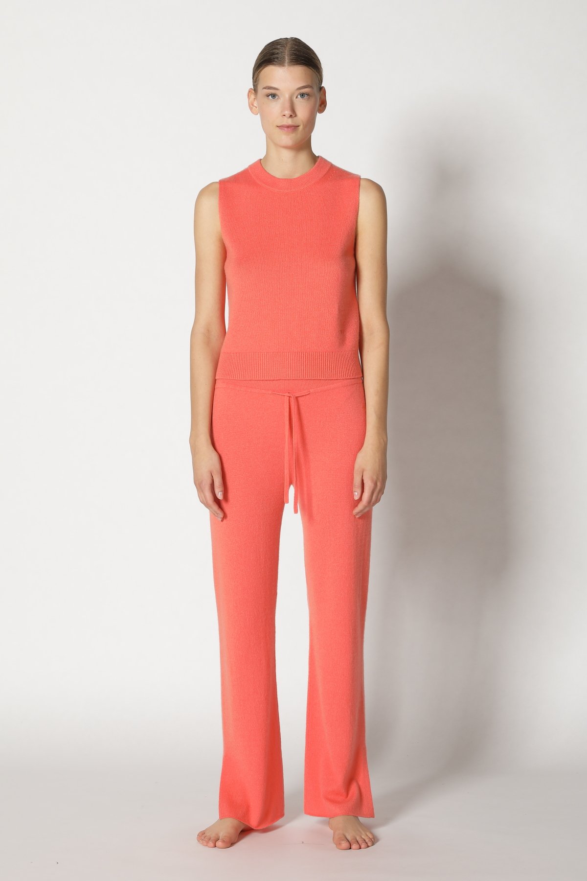 Sminfinity pure 2 ply crew top + pure slitted pants