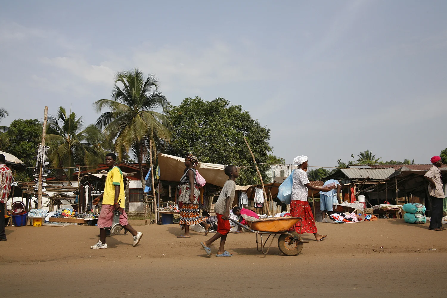 To the Market, Monrovia, Liberia