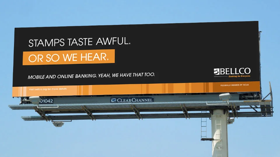 In the crowded mobile banking arena, we went with a twist on traditional.