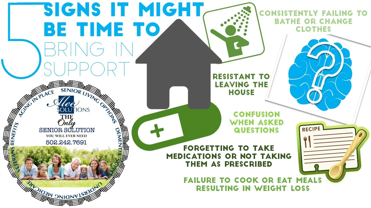 5 signs it might be time to bring in support for your loved one