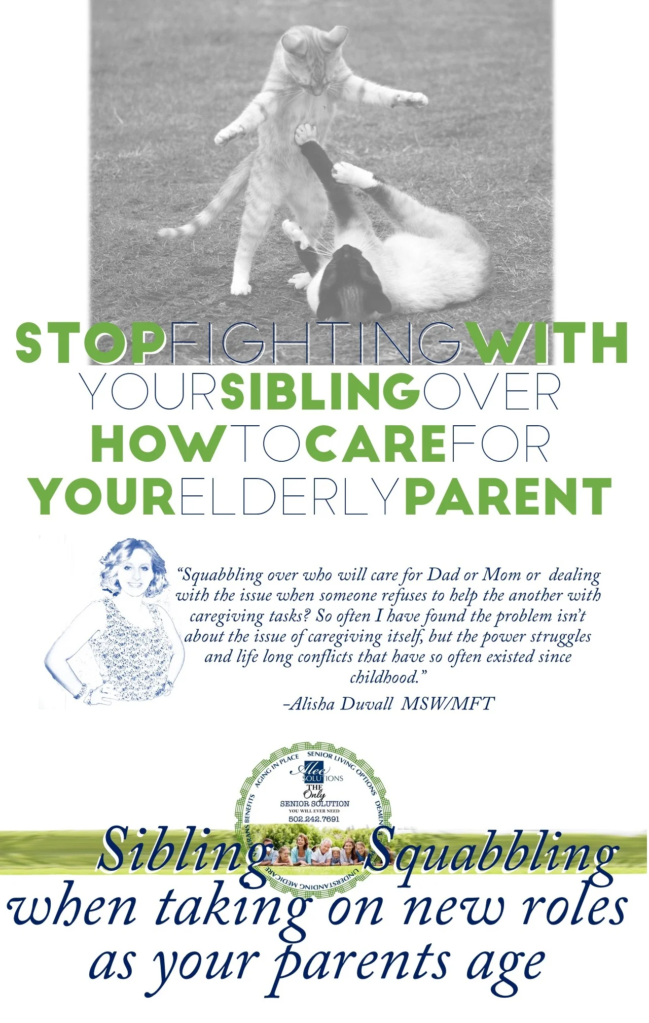 Easing Age-Based Sibling Rivalry when Roles Change - The Raised stakes of an Aging Parent