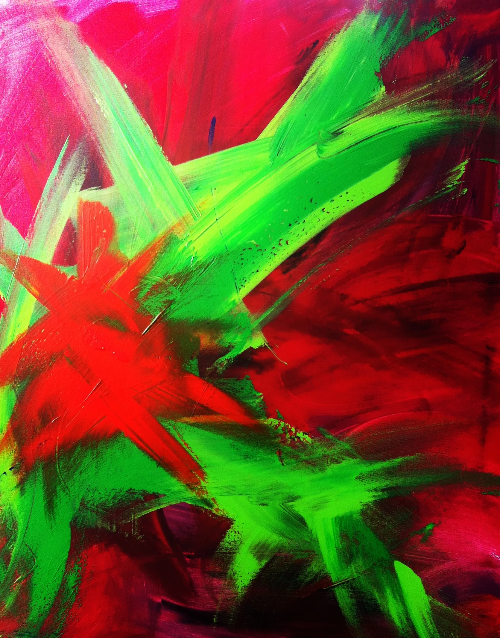 untitled. acrylic on canvas