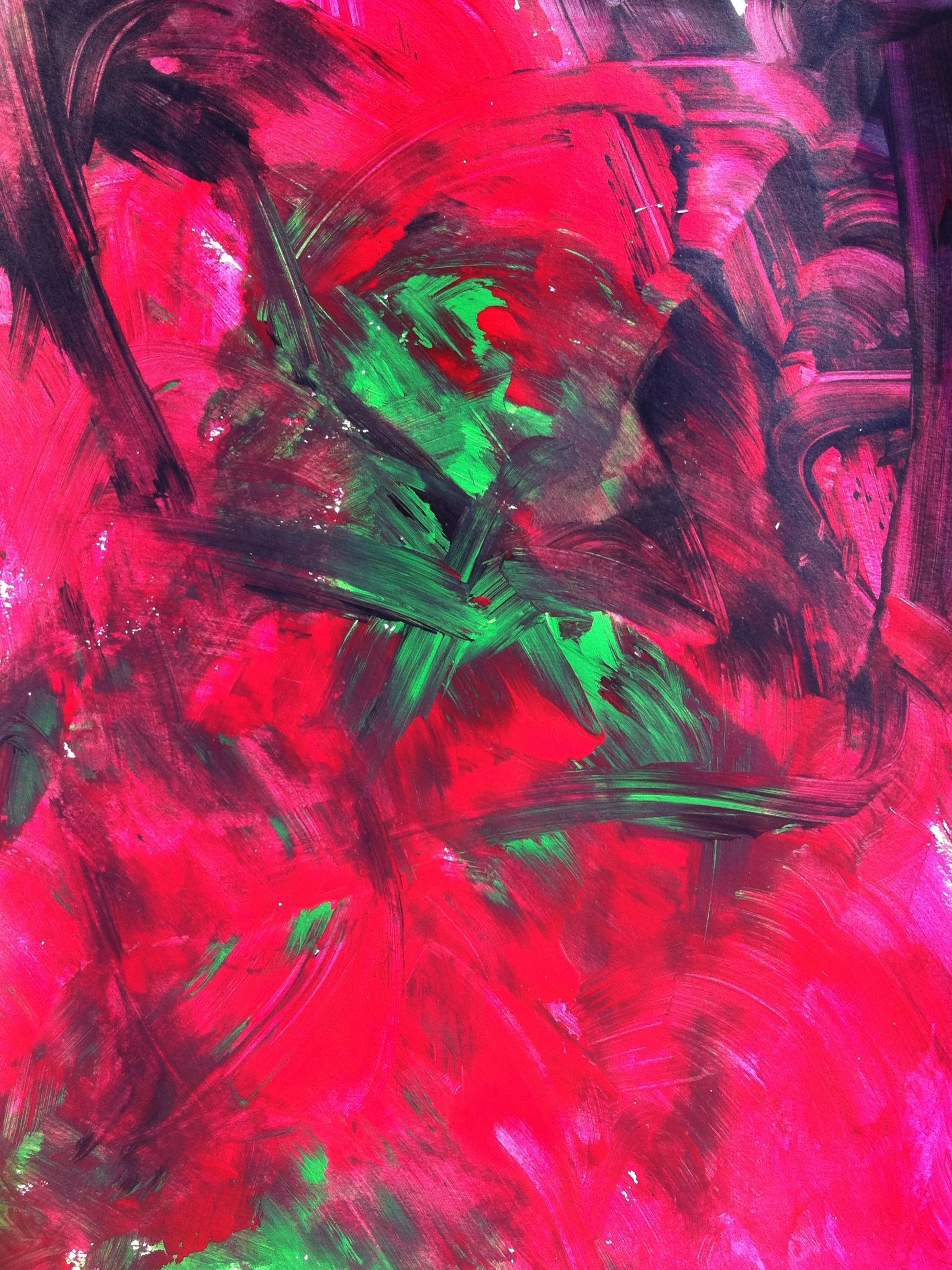 untitled. acrylic on paper