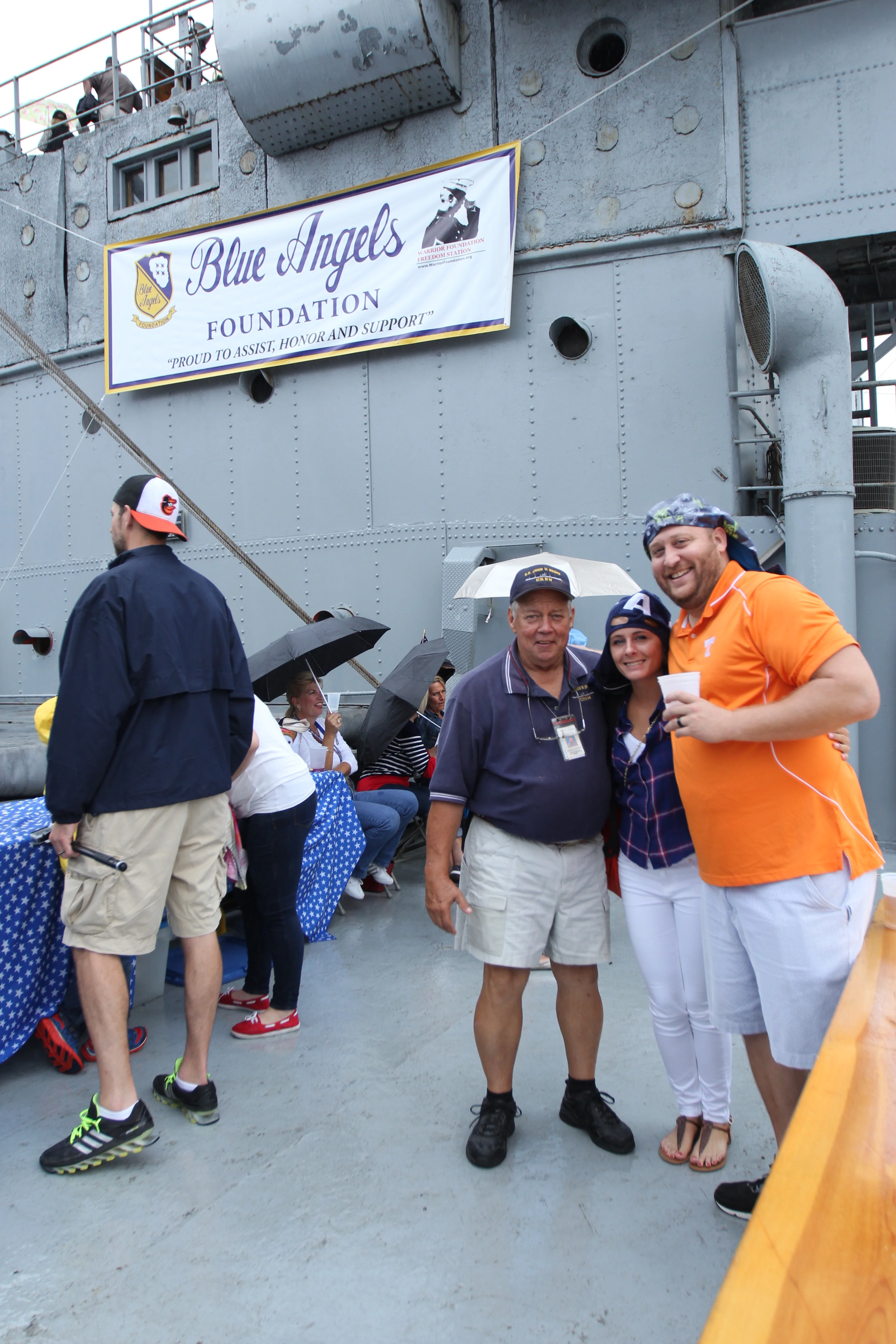 Blue Angels Foundation .... They chartered the ship to view the Blue Angel Airshow during Sailabration 2014. 