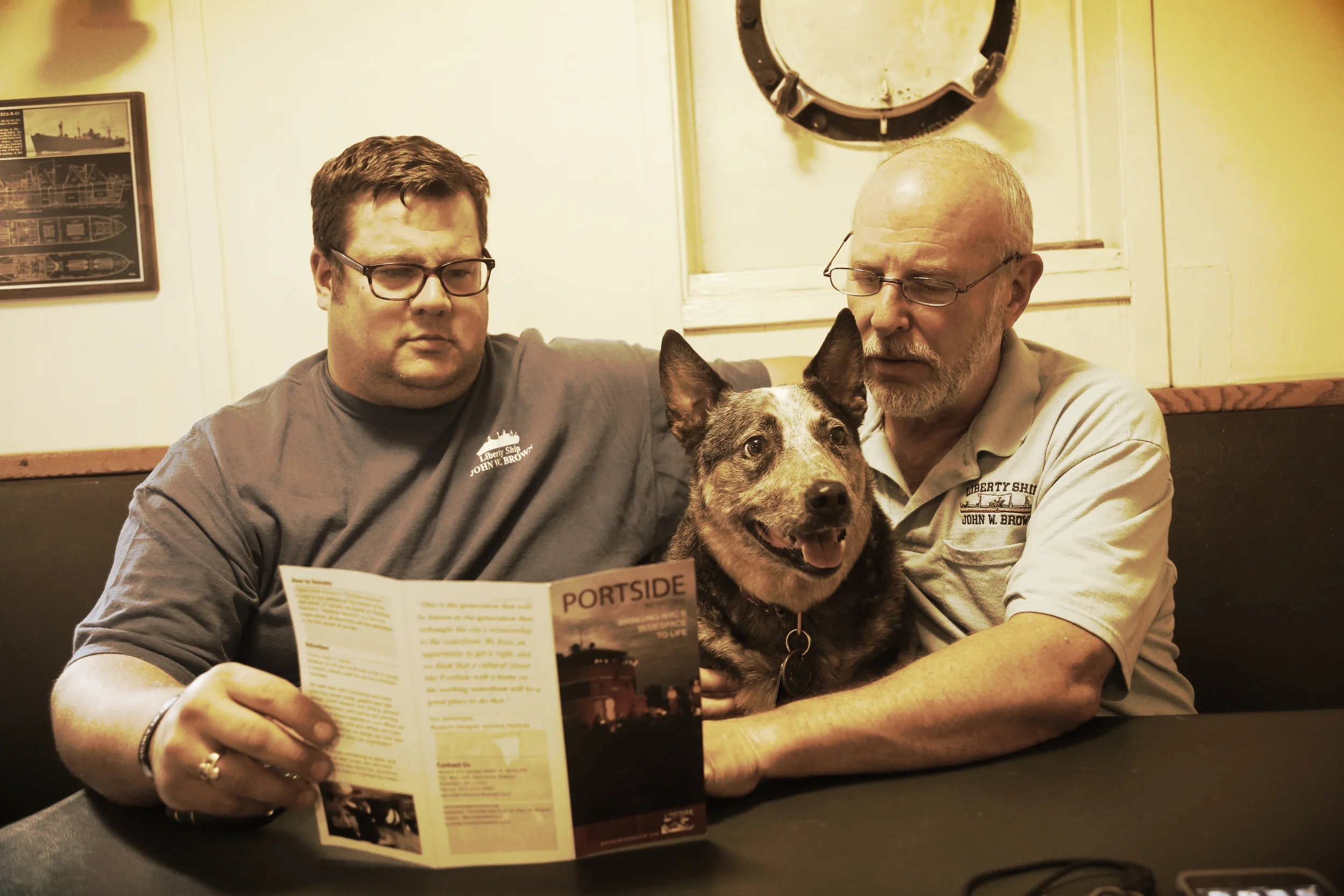 Checking out our friends