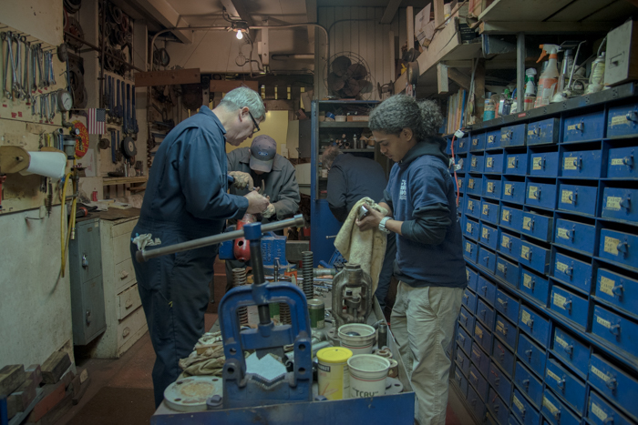 The Pipe Room was bustling, well not bustling, it was pretty quiet actually. Everyone was concentrating on what they were doing. 