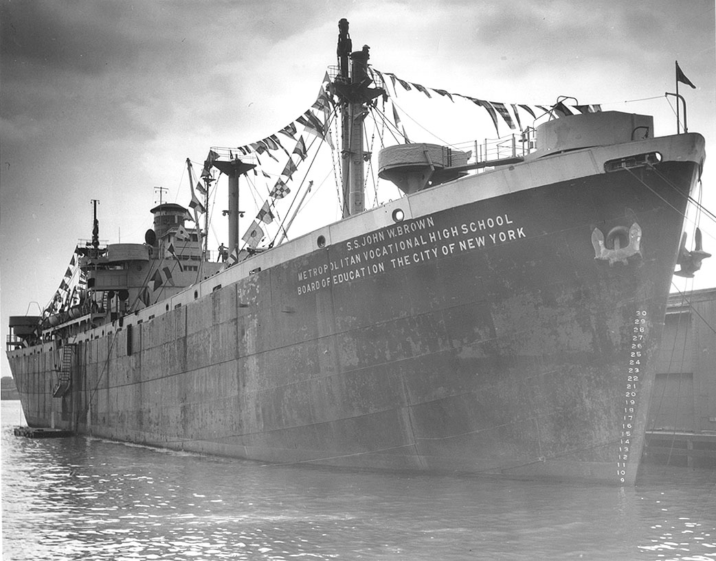 Picture taken at Pier 73 by Mr. L. Tibaldi in the 1950's. 