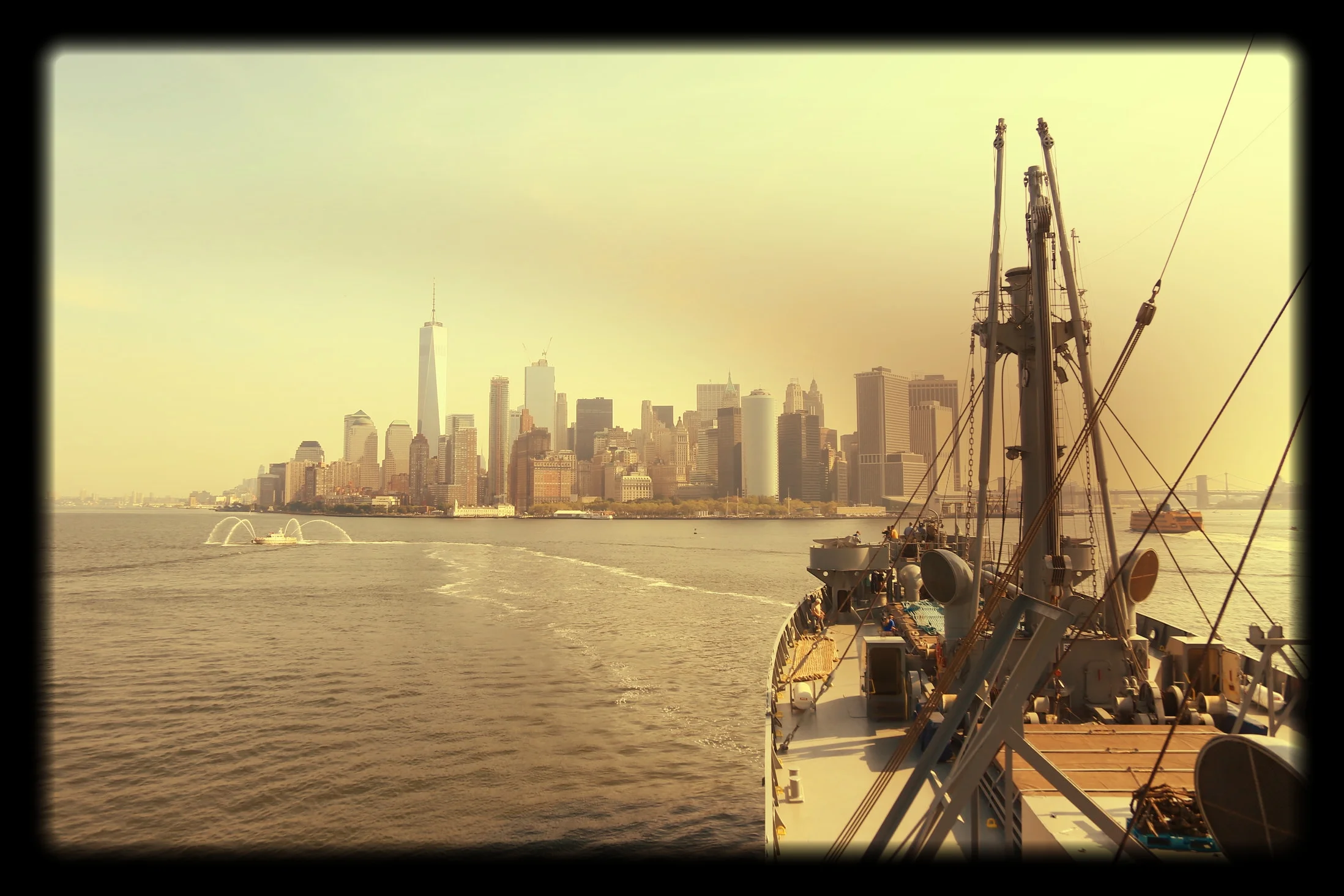 Arriving in New York City