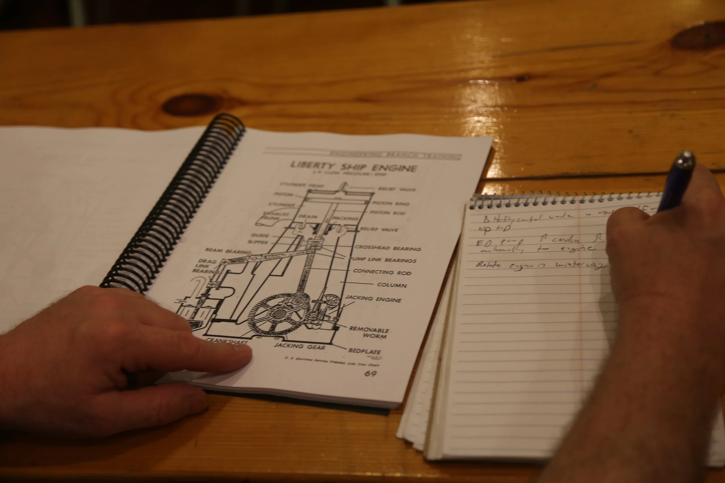 JOHN W BROWN Inaugural Steam School