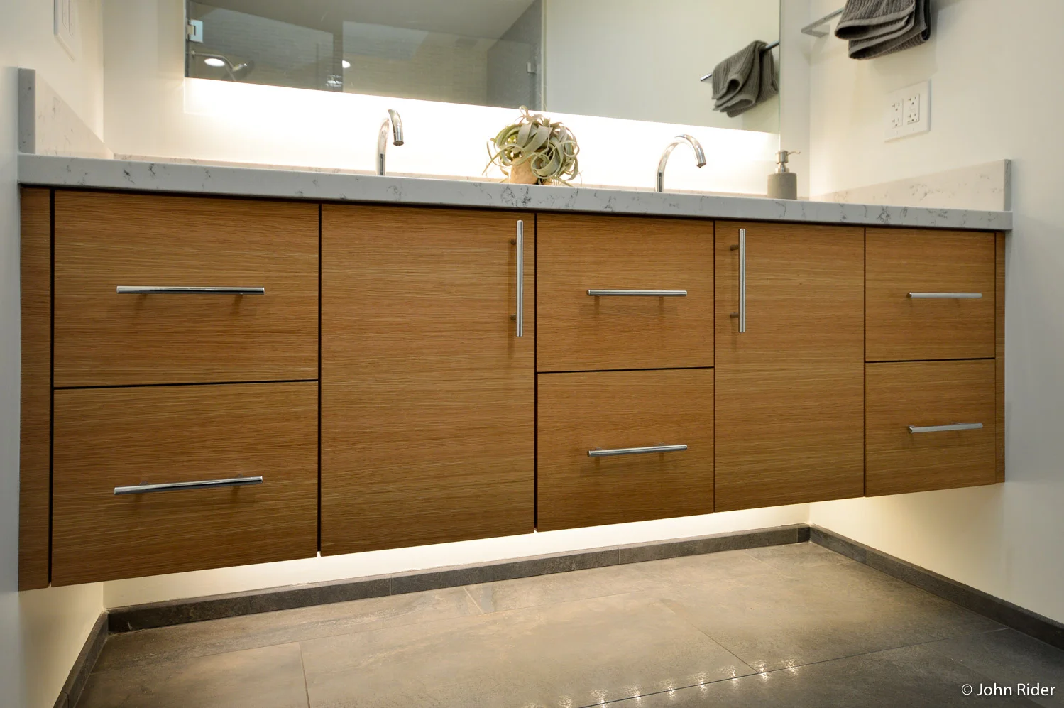 Vanity LED under-lighting