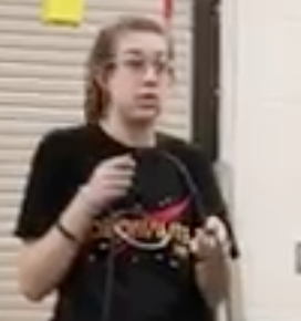 Which part of the video got this reaction from Madison?