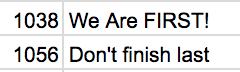 Some of the sequential mottos write their own jokes... Do I even need to comment?