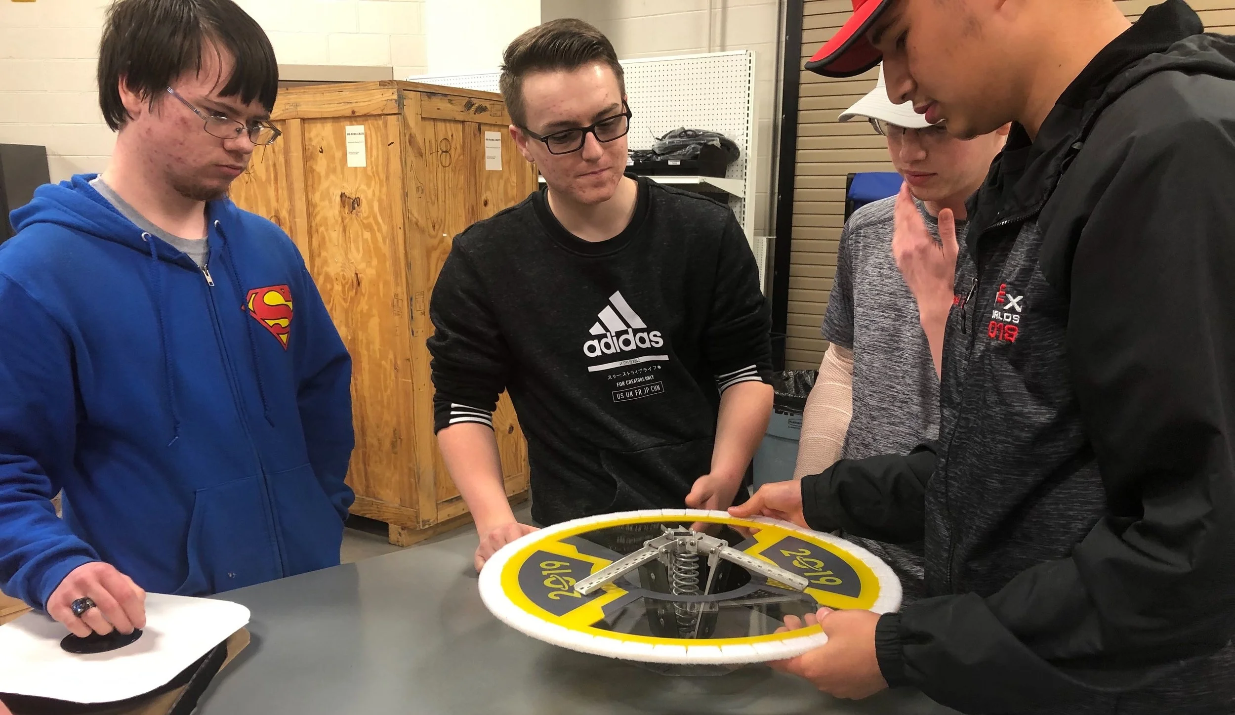 Alfred's grappling hooks from 2015 work well as 2019 Hatch prototypes…