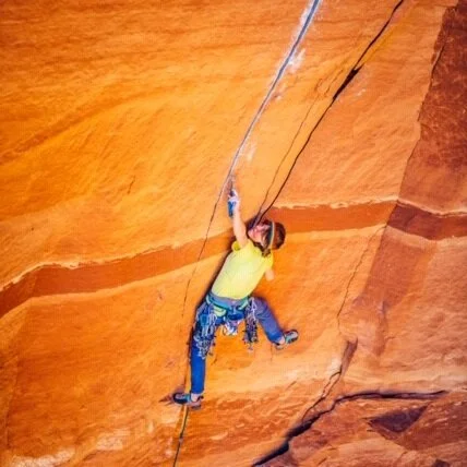 Laura Sabourin Climbing has gven me an incredible forum for self-exploration and growth. Whether I am on a multi-day big wall adventure or working a challenging boulder problem, climbing asks me to dig a little deeper and pour my heart into something that I care about. I have been so fortunate to build a career around sharing my love of the sport with others. Climbing brings people outside, reminds them how to play, and creates space for self-reflection. I love facilitating those experiences; the conversations that follow are an important piece of building more conscientious and inclusive communities. I attended my first Paragon workout on the day that I moved to Flagstaff. I remember being struck by the supportive, passionate community and the thoughtful programming. Since that day, Paragon has shaped me into a stronger and smarter athlete. I leave each workout feeling renewed and recharged- ready to take on the tough stuff with a smile on my face.
