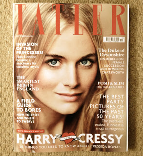 I had to pick up a copy of Tattler! It's almost as good as Vogue ;)