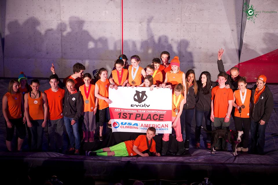 We were Bouldering National Champs this Year! Photo by Greenz Productions 