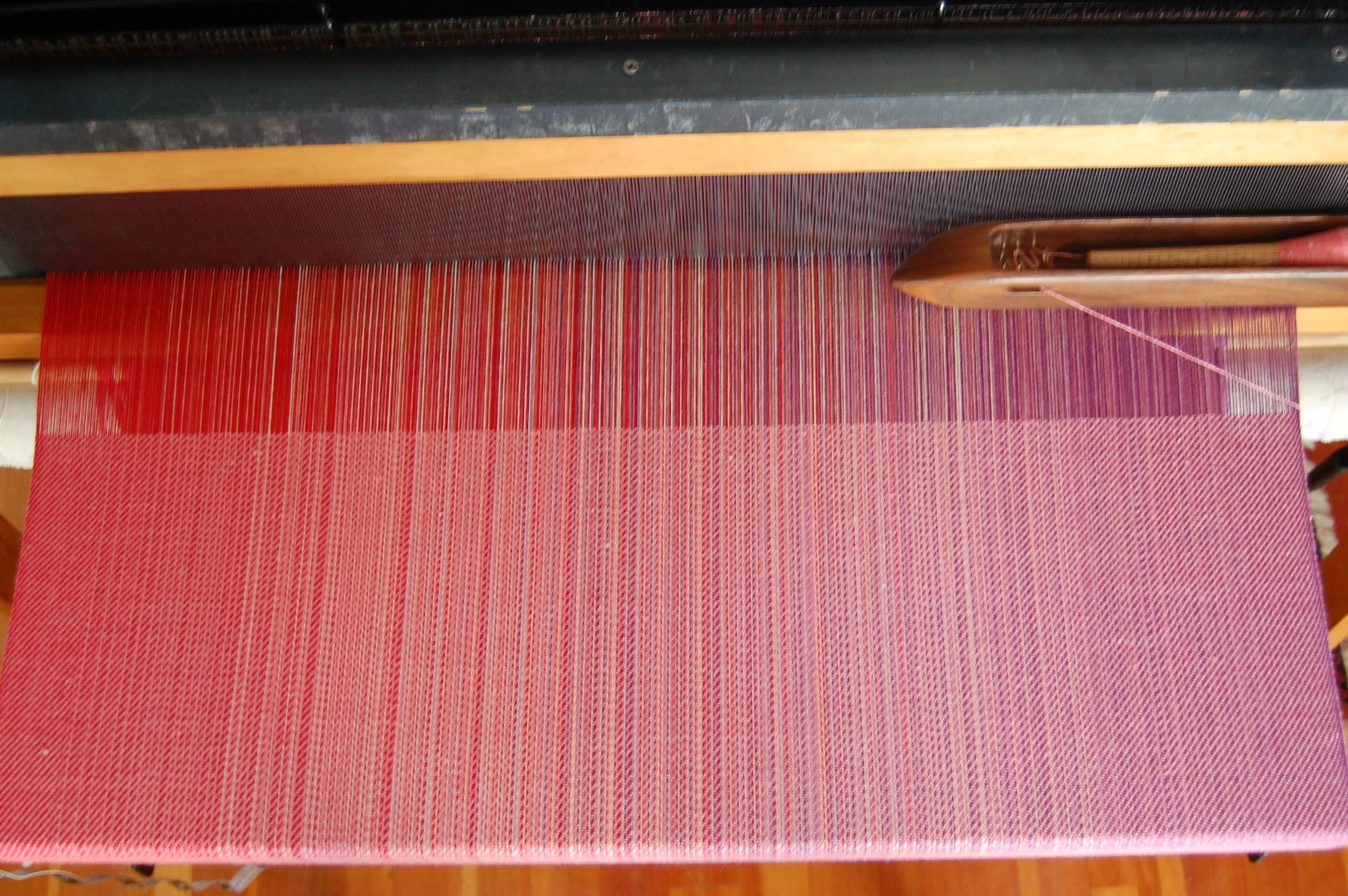 Coral Merino/Silk weft