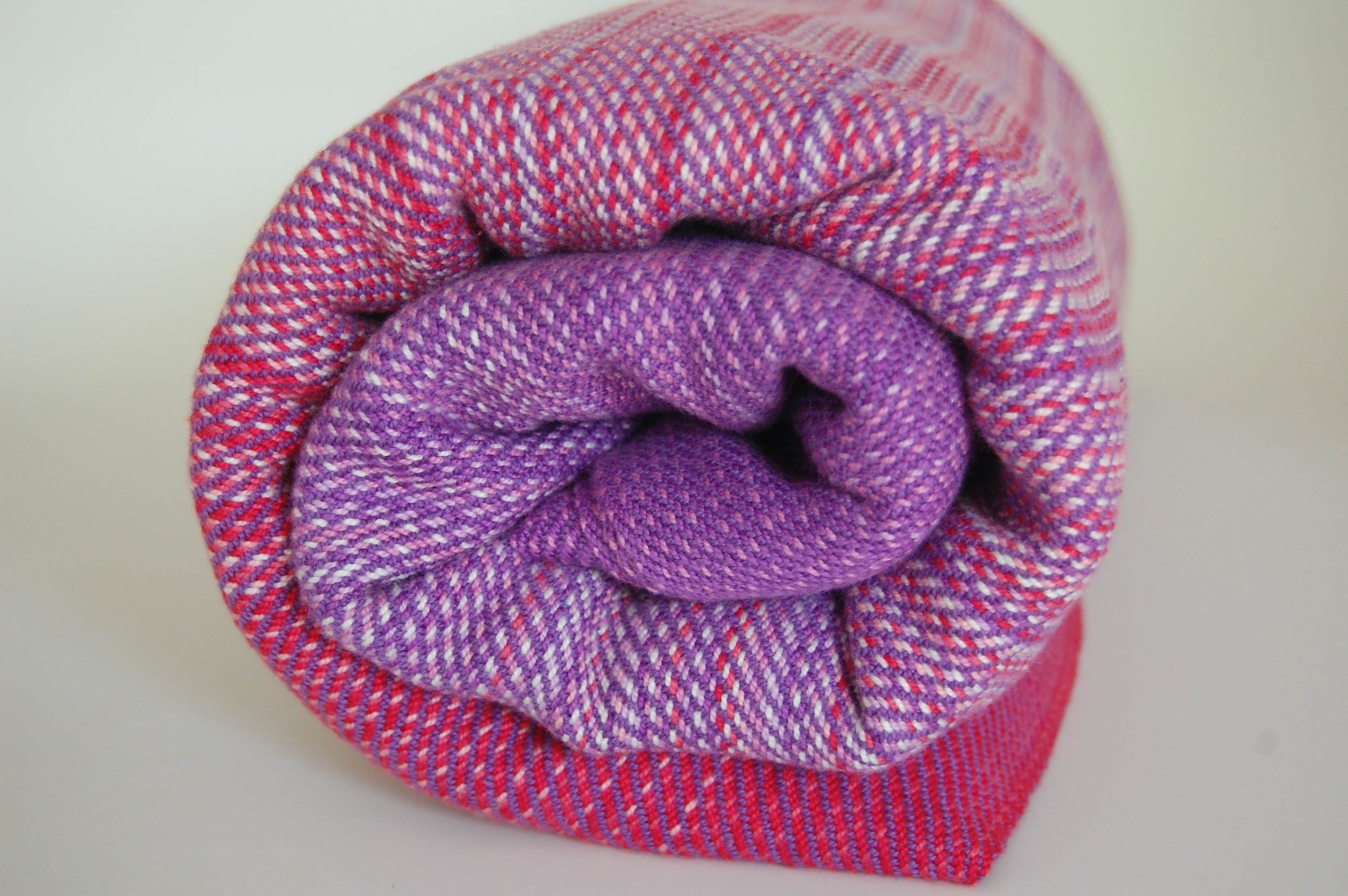 Gaviota Purple Cotton weft 2 meter remnant