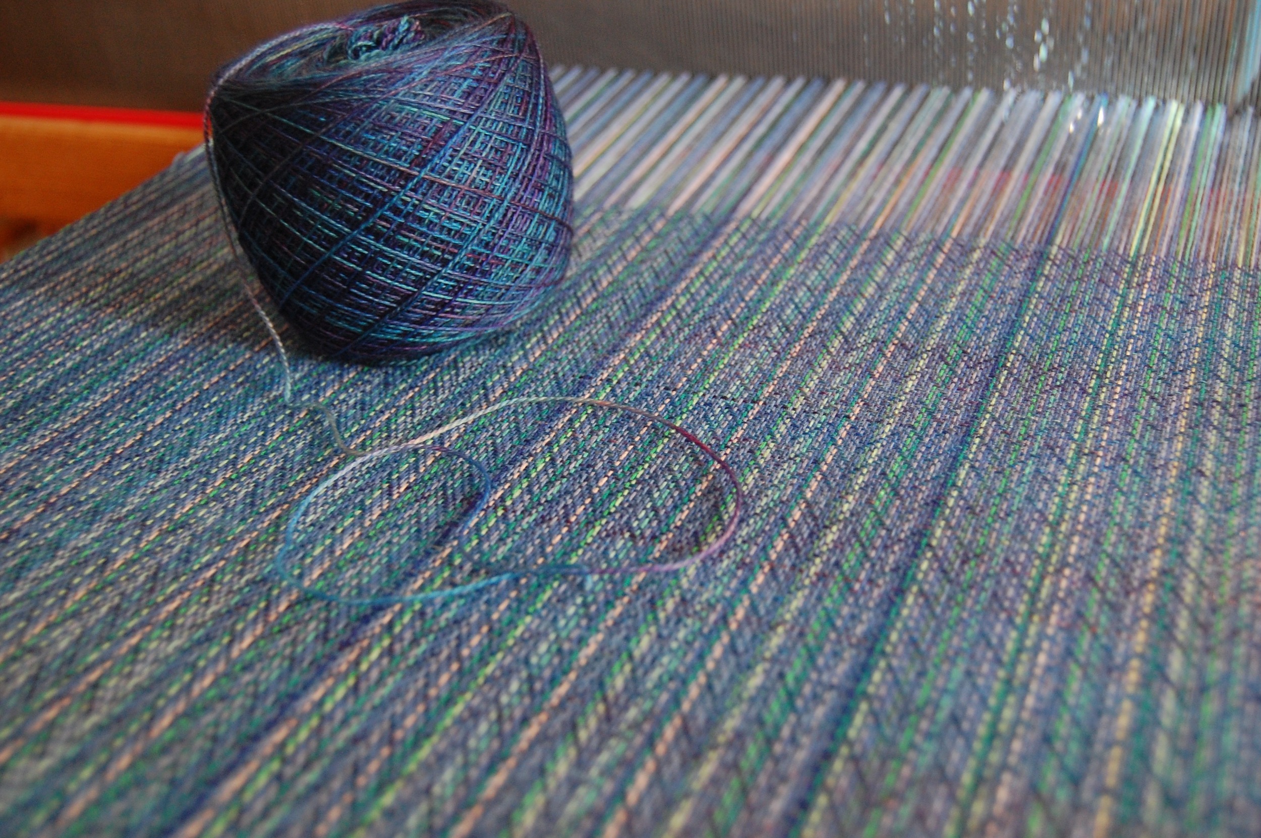 Madeline Tosh lace weight superwash merino wool in Mandala