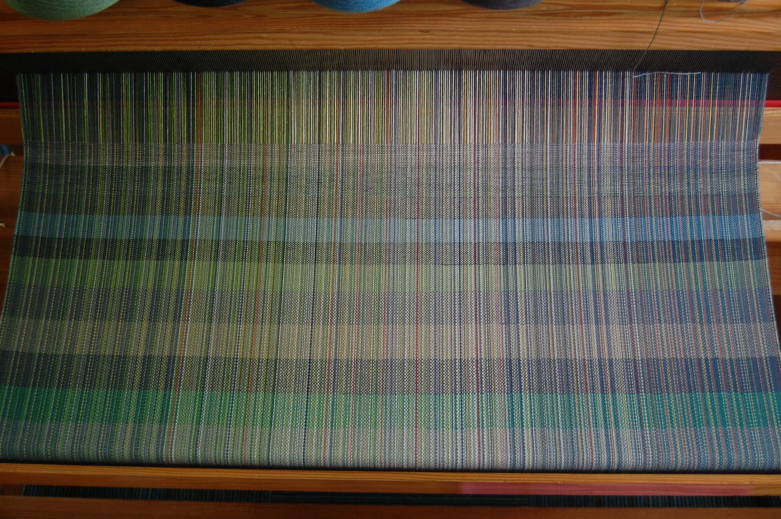 All the weft choices together.