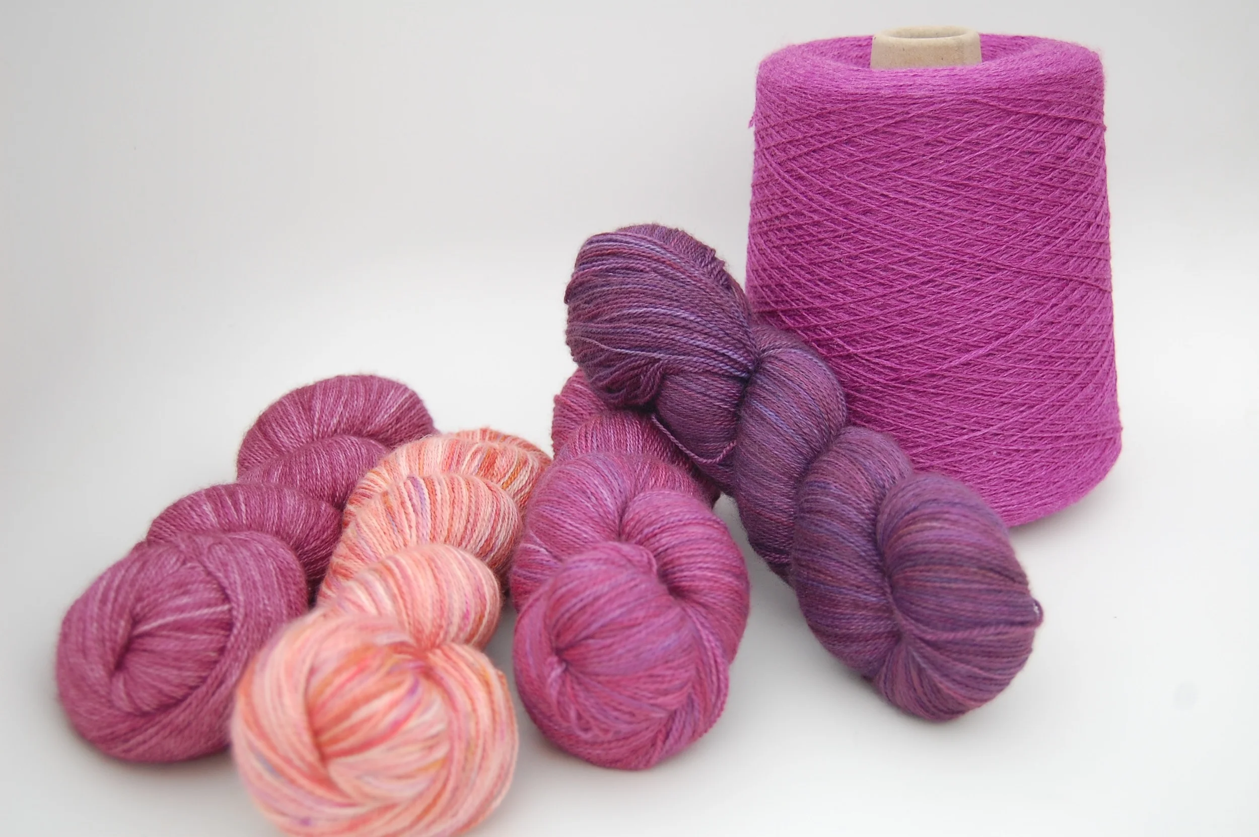 merino/silk wefts