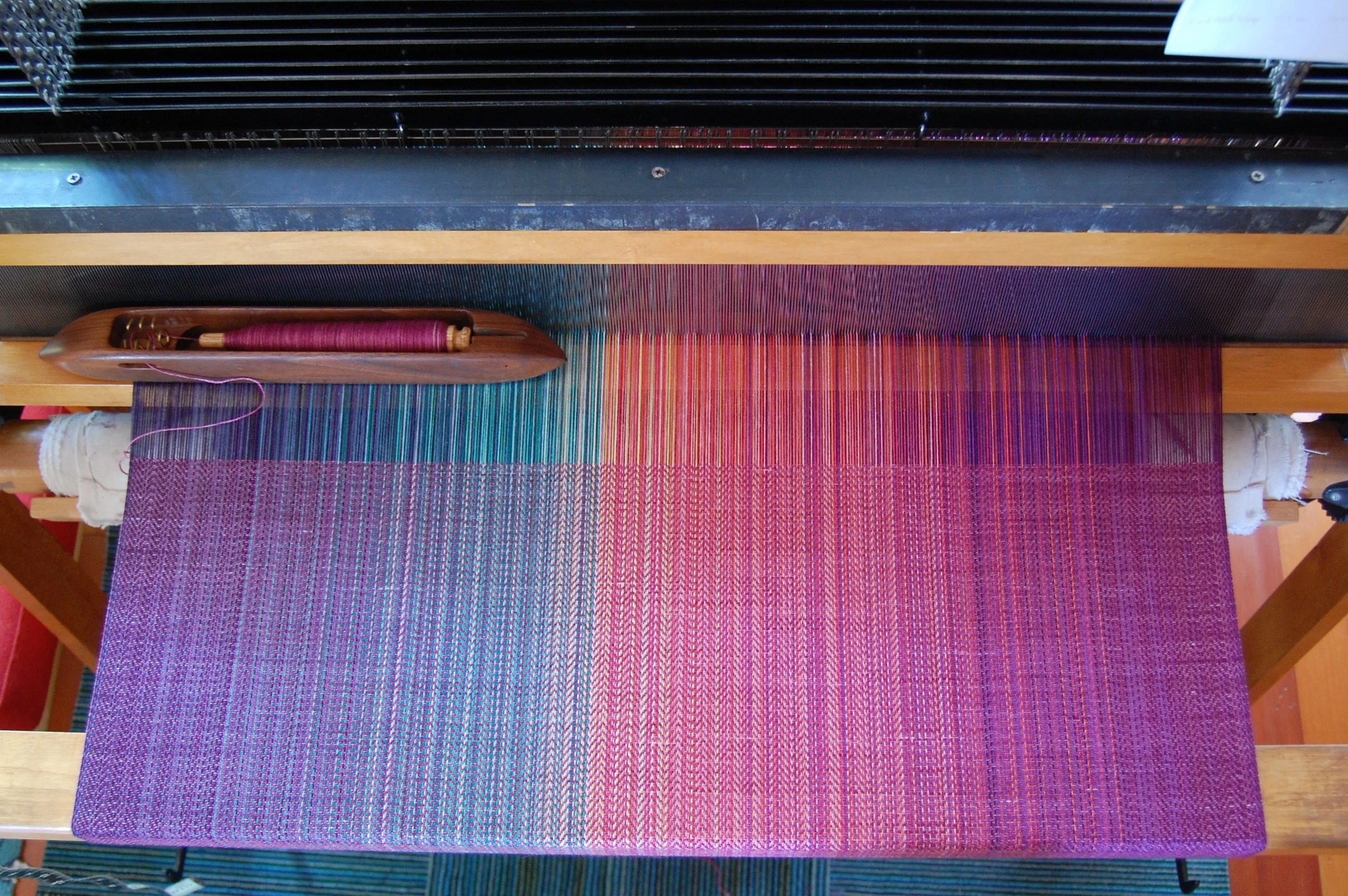 Phydeaux mulled berries merino/silk weft