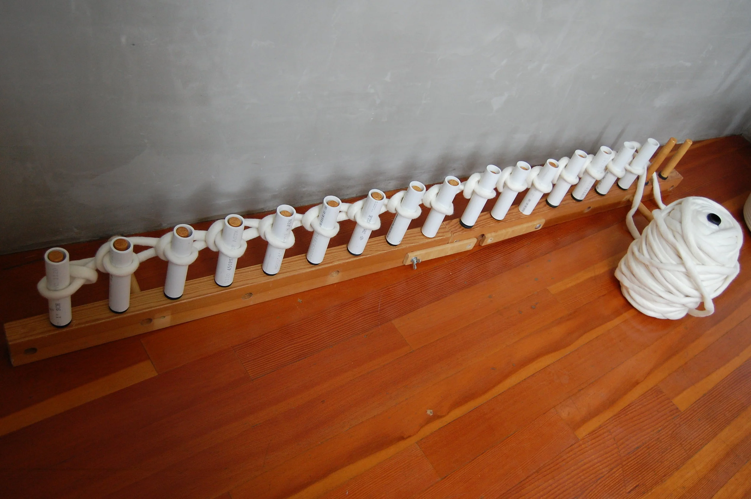 Testing the prototype.