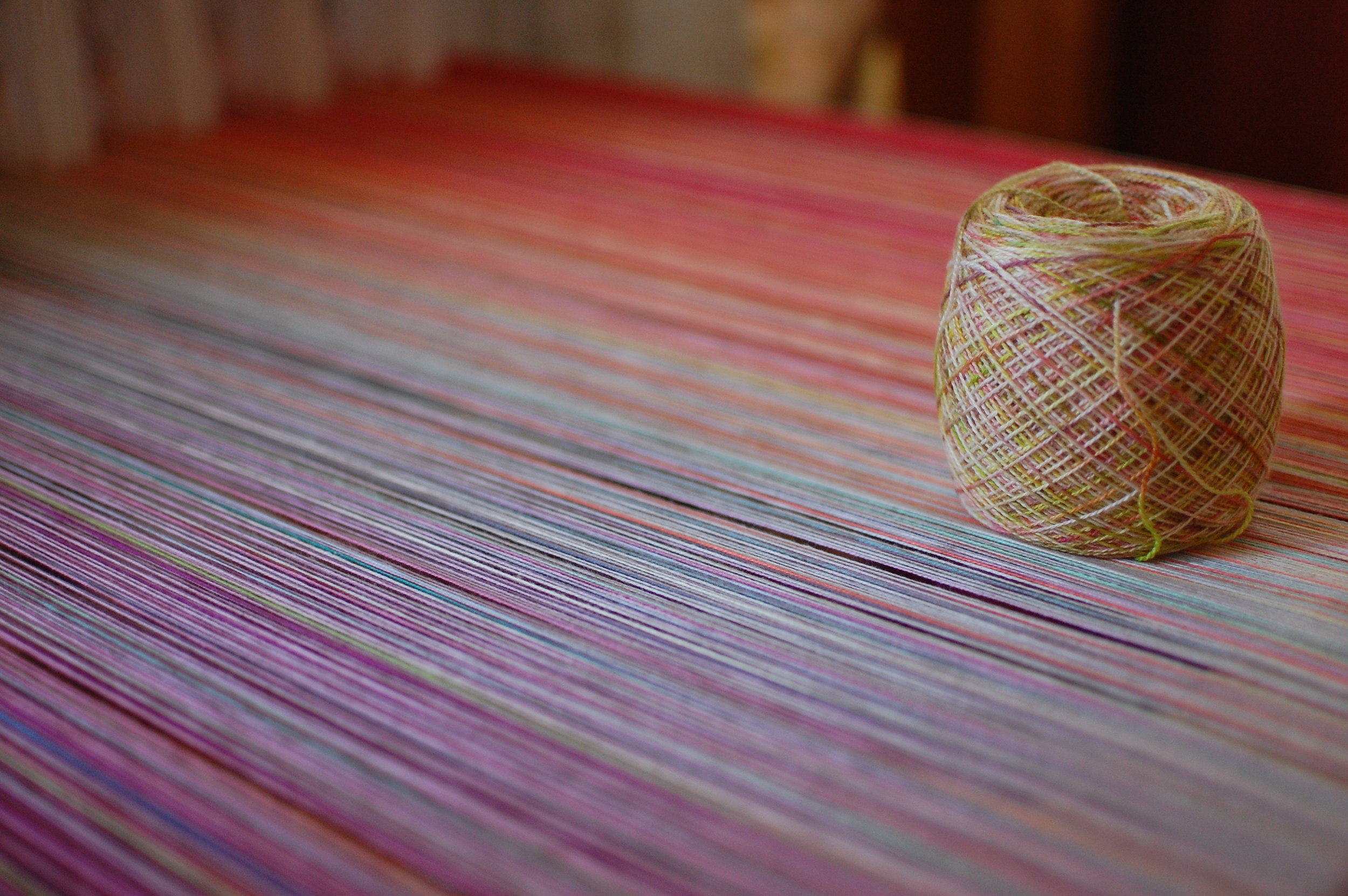 Phydeaux Designs Peach Blossoms 80% Superfine merino wool/20% silk