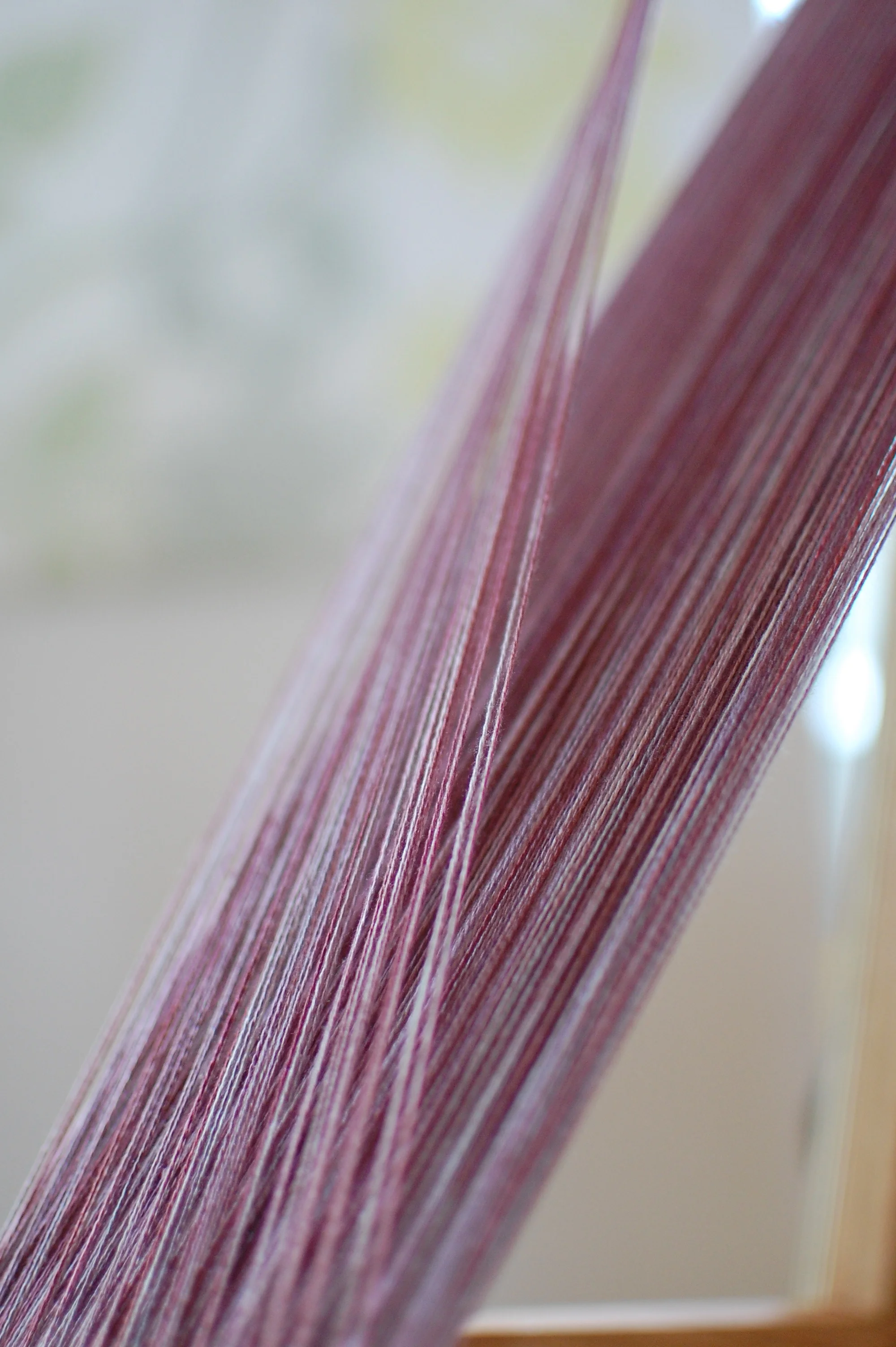 plum with hints of blue and burgundy