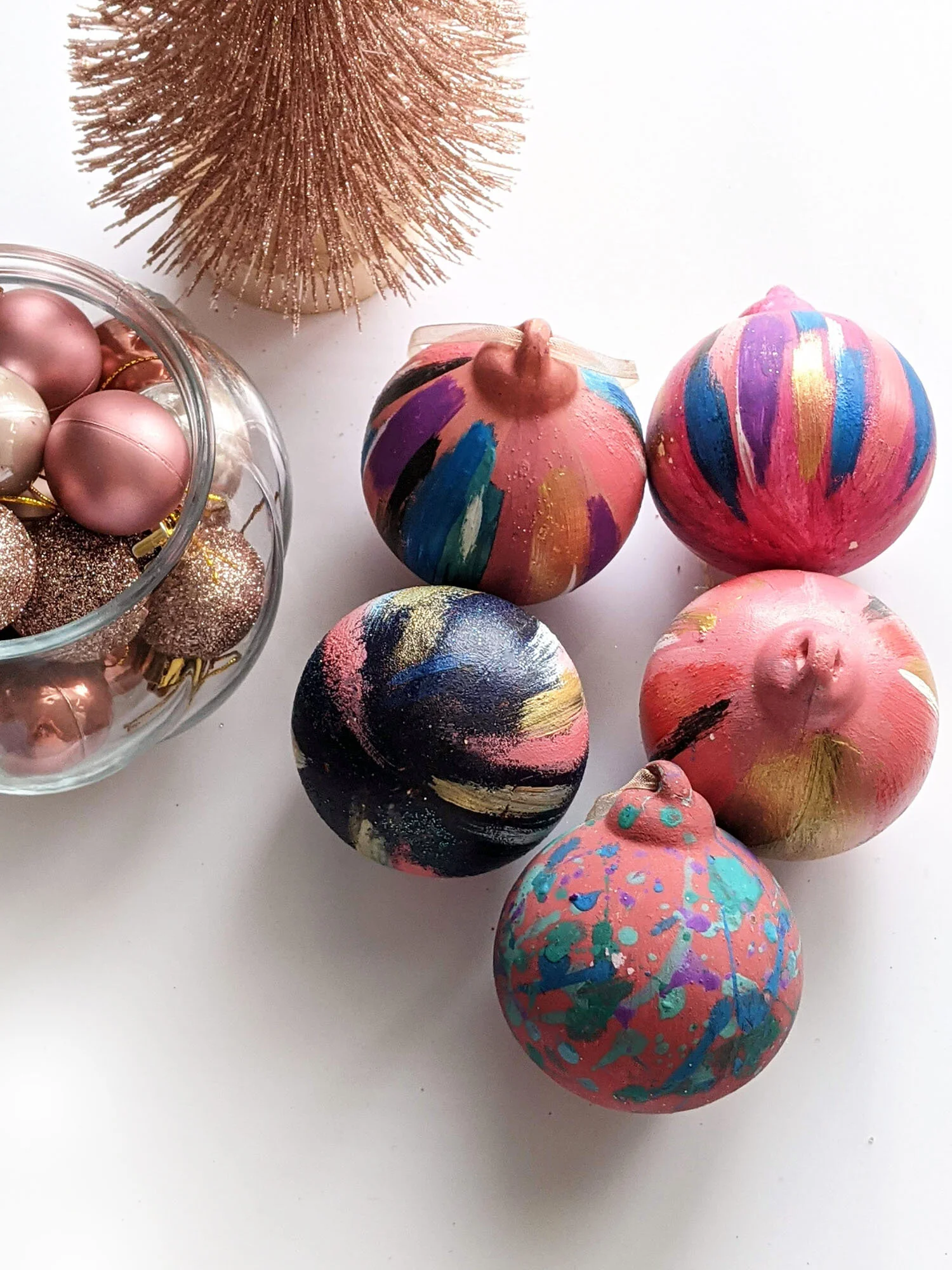 Ceramic Tree Baubles