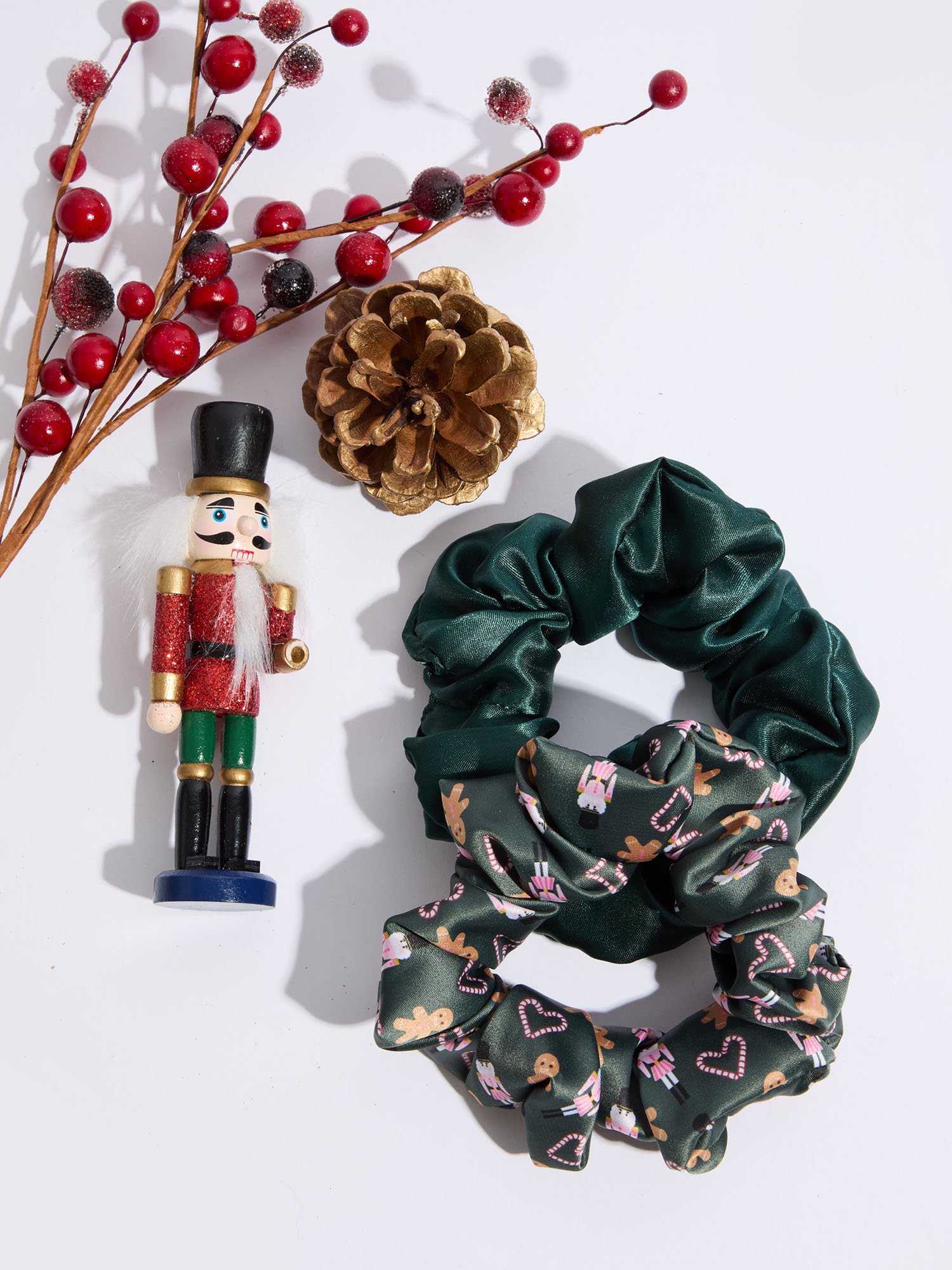 Nutcracker Hair Scrunchie Set