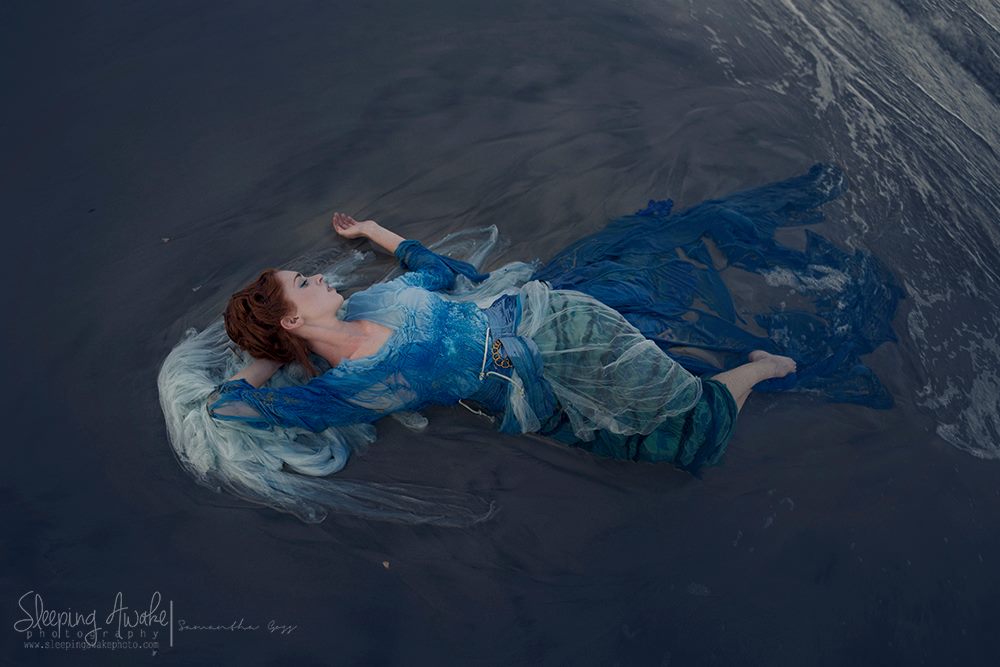 Design: Alice Andrews Designs, Parachute Dress Image: Sleeping Awake Photography, Samantha Ann Goss Model: Brooke Tindal, Hair: Spencer Barnhart, Makeup: Mirror Makeup Artistry