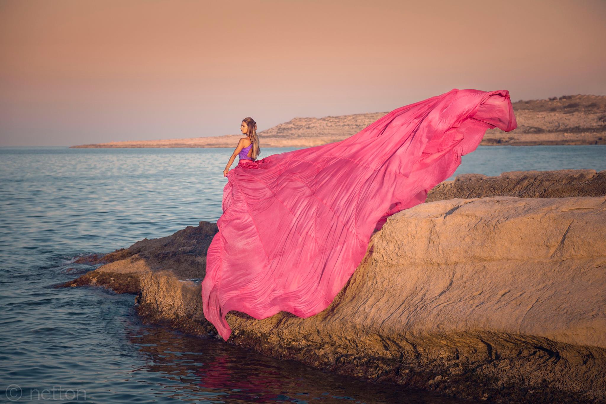 Model: Linda Guřanová Wardrobe: Alice Andrews Designs Photography: Chris Netton Styling: Jean Fernand Location: Malta —