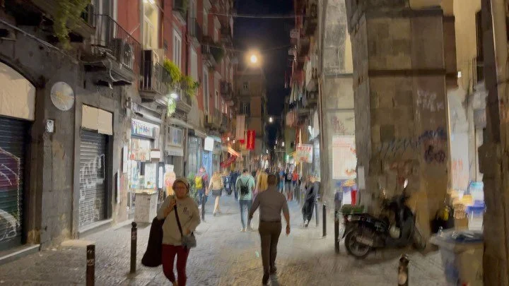 First two days in Naples and first afternoon in Massa Lubrense.