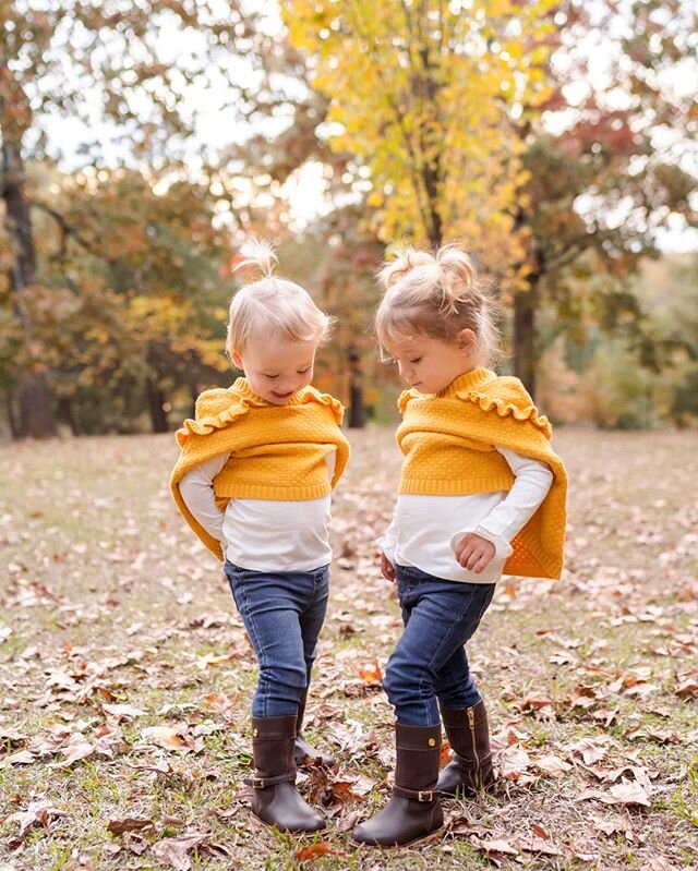 I first photographed these cuties when they came in for their newborn session and have loved working with them ever since.⁣
⁣
Why am I posting a fall session photo?⁣
⁣
Well... to remind you that we are 90% full for outdoor session fall dates, so cont