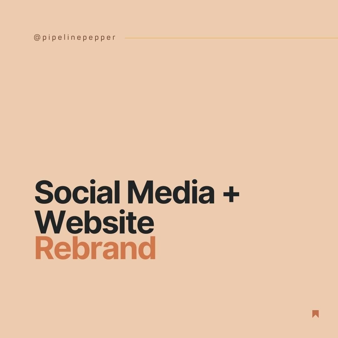 You may have noticed that our social media channels and the website are going through a rebrand. 

We've dedicated a lot of time to helping others, but our own channels needed some TLC. 

Tip: When rebranding your social, don't forget to look at your