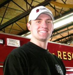 Maplewood, Missouri Firefighter, Ryan Hummert, 22, was killed by sniper fire July 21st 2008 when he stepped off his fire truck responding to a call. He is survived by his parents Andrew and Jackie Hummert.