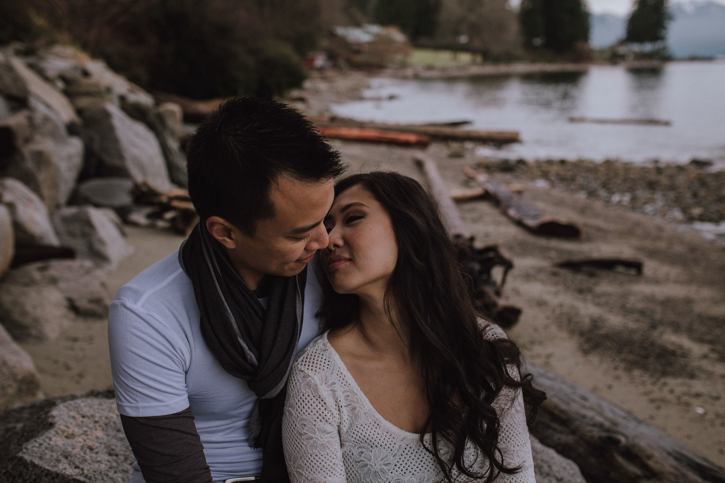 Gibsons Engagement Photos - Sunshine Coast Wedding Photographer - Jennifer Picard Photography - Beach & Forest Engagement Photos -005.JPG