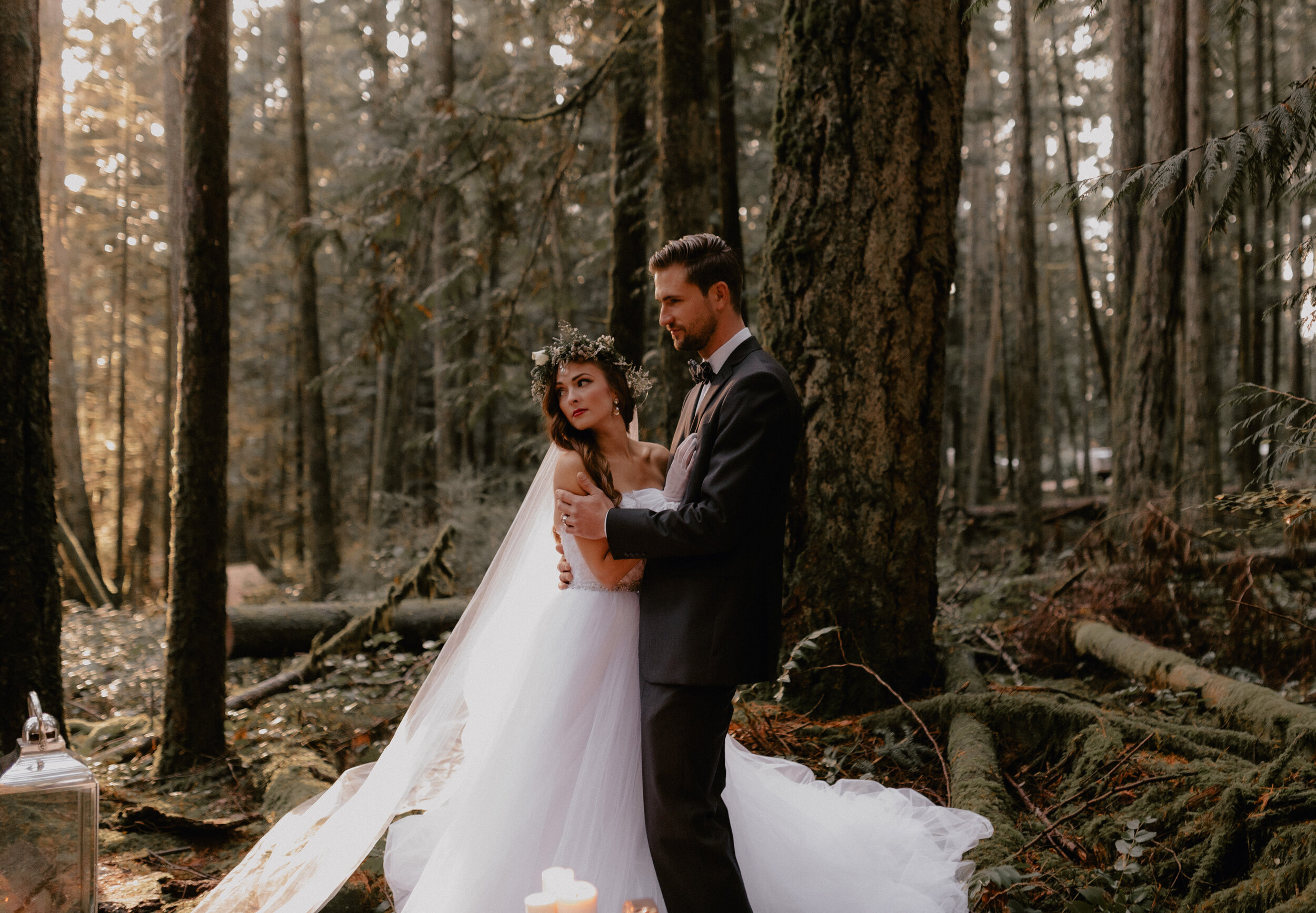  Magical Forest Wedding Photos on the Sunshine Coast - Vancouver Wedding Photographer and Videographer 