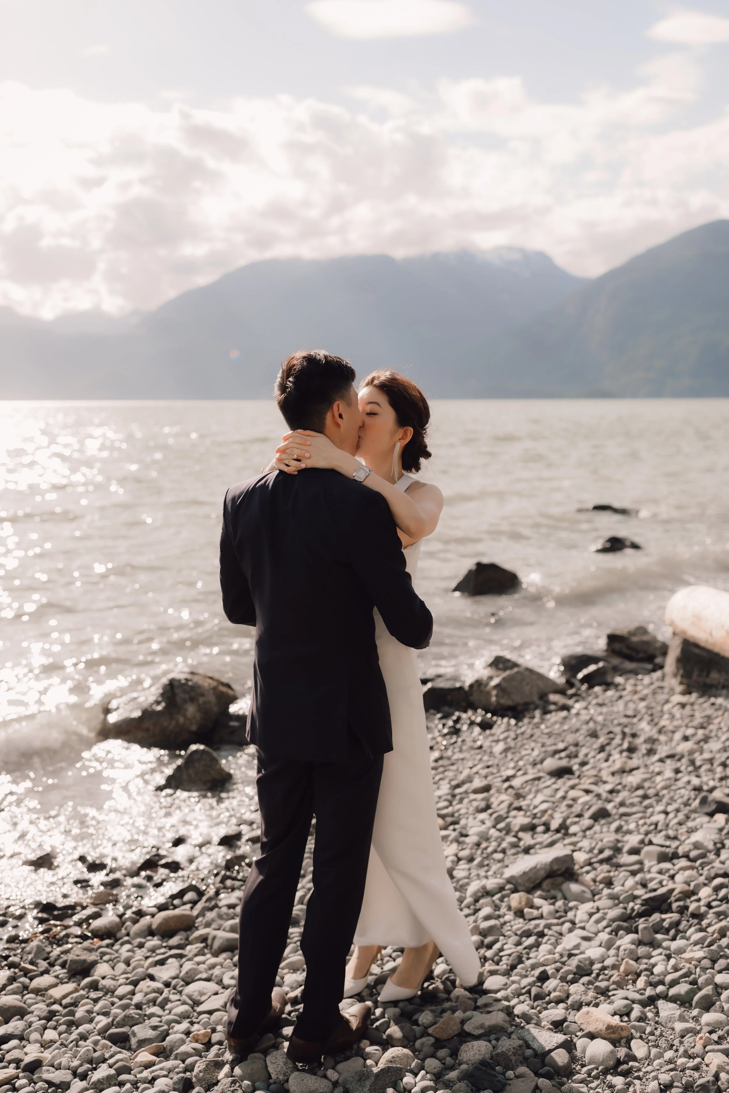  Porteau Cove Engagement Photos in Squamish, BC - Squamish Wedding Photographer and Videographer 