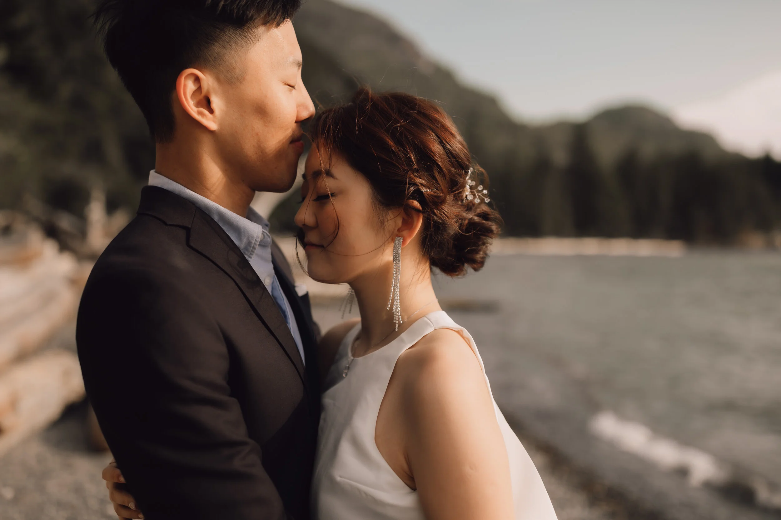 Porteau Cove Engagement Photos in Squamish, BC - Squamish Wedding Photographer and Videographer 