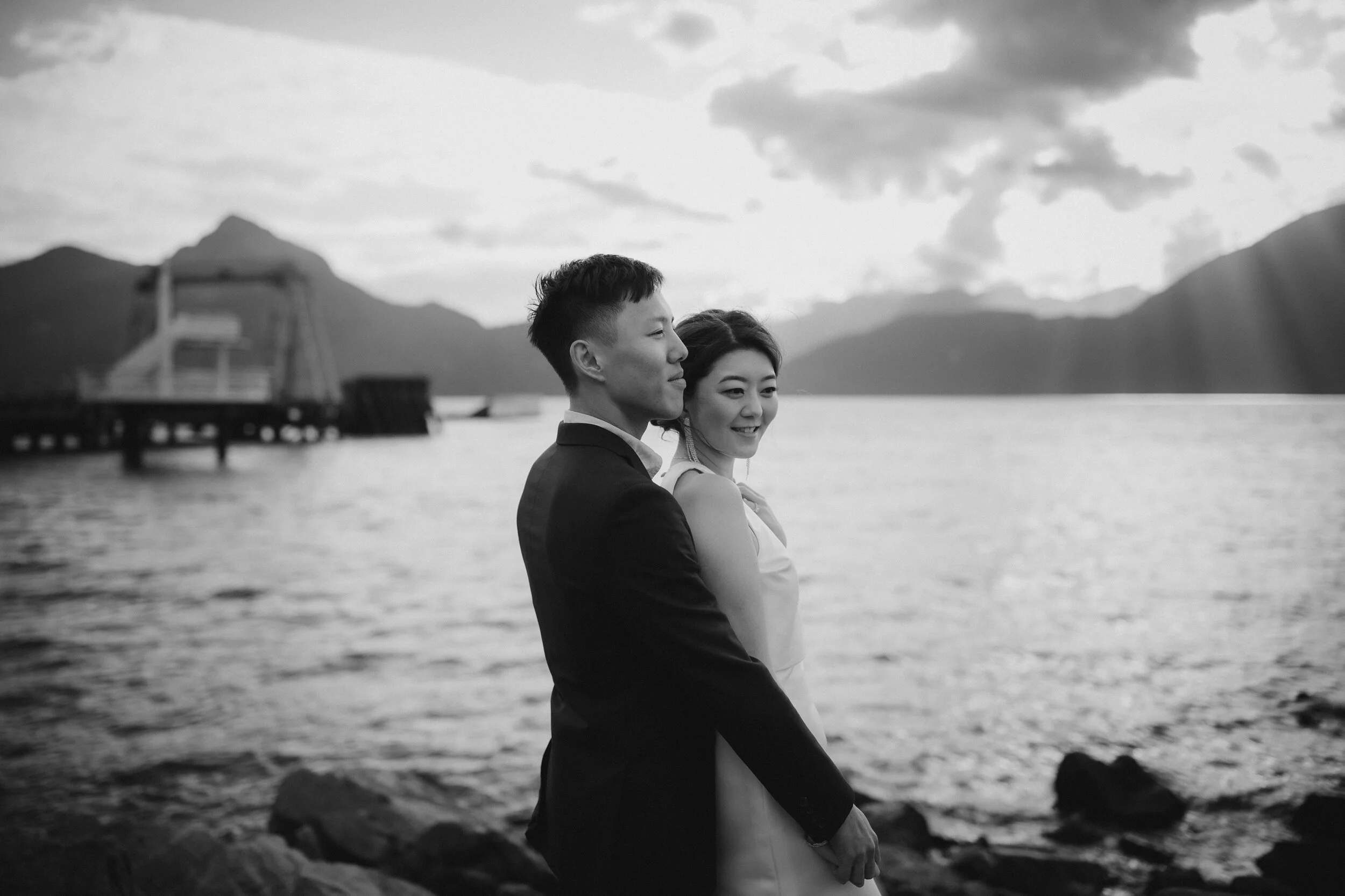  Porteau Cove Engagement Photos in Squamish, BC - Squamish Wedding Photographer and Videographer 