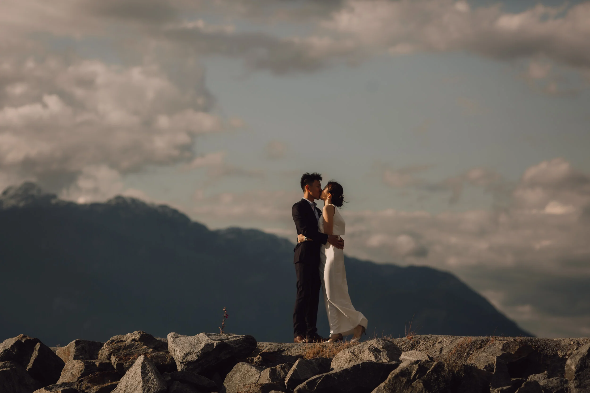  Porteau Cove Engagement Photos in Squamish, BC - Squamish Wedding Photographer and Videographer 