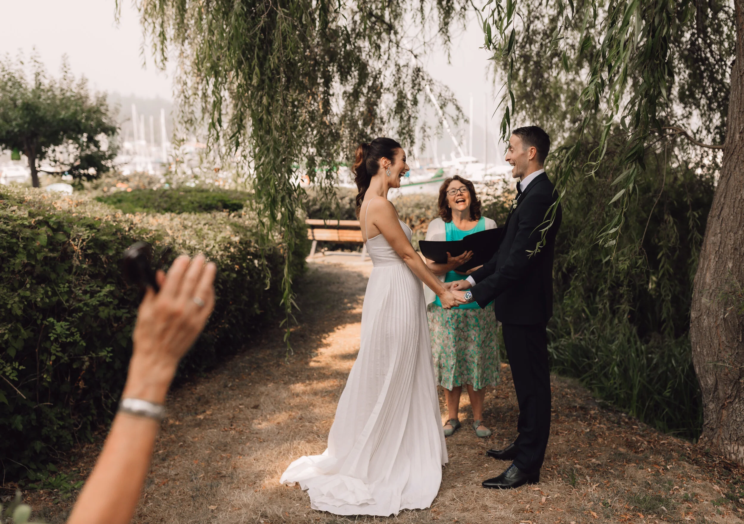  Intimate Backyard Wedding in Gibsons, BC on the Sunshine Coast BC  