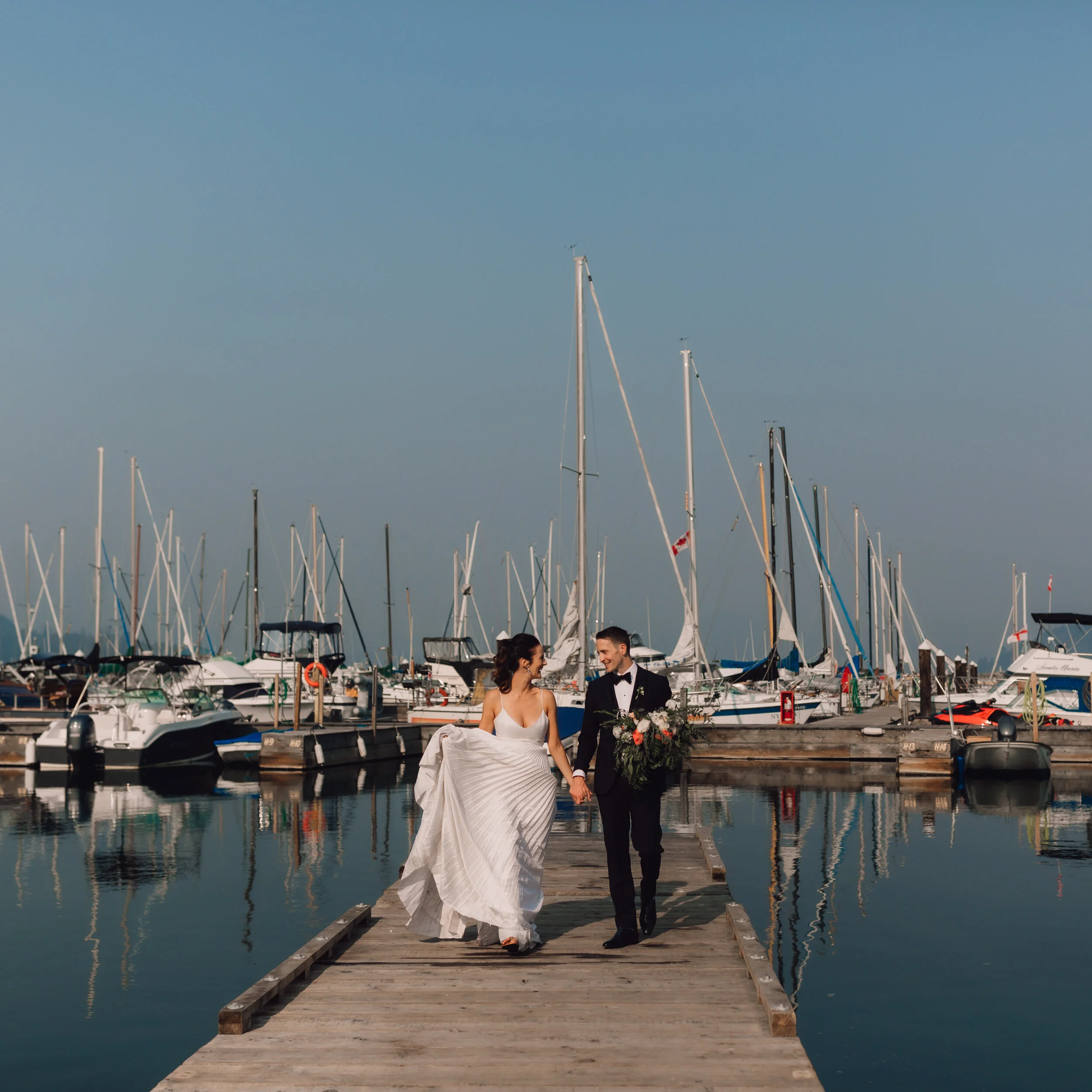  Intimate Backyard Wedding in Gibsons, BC on the Sunshine Coast BC  