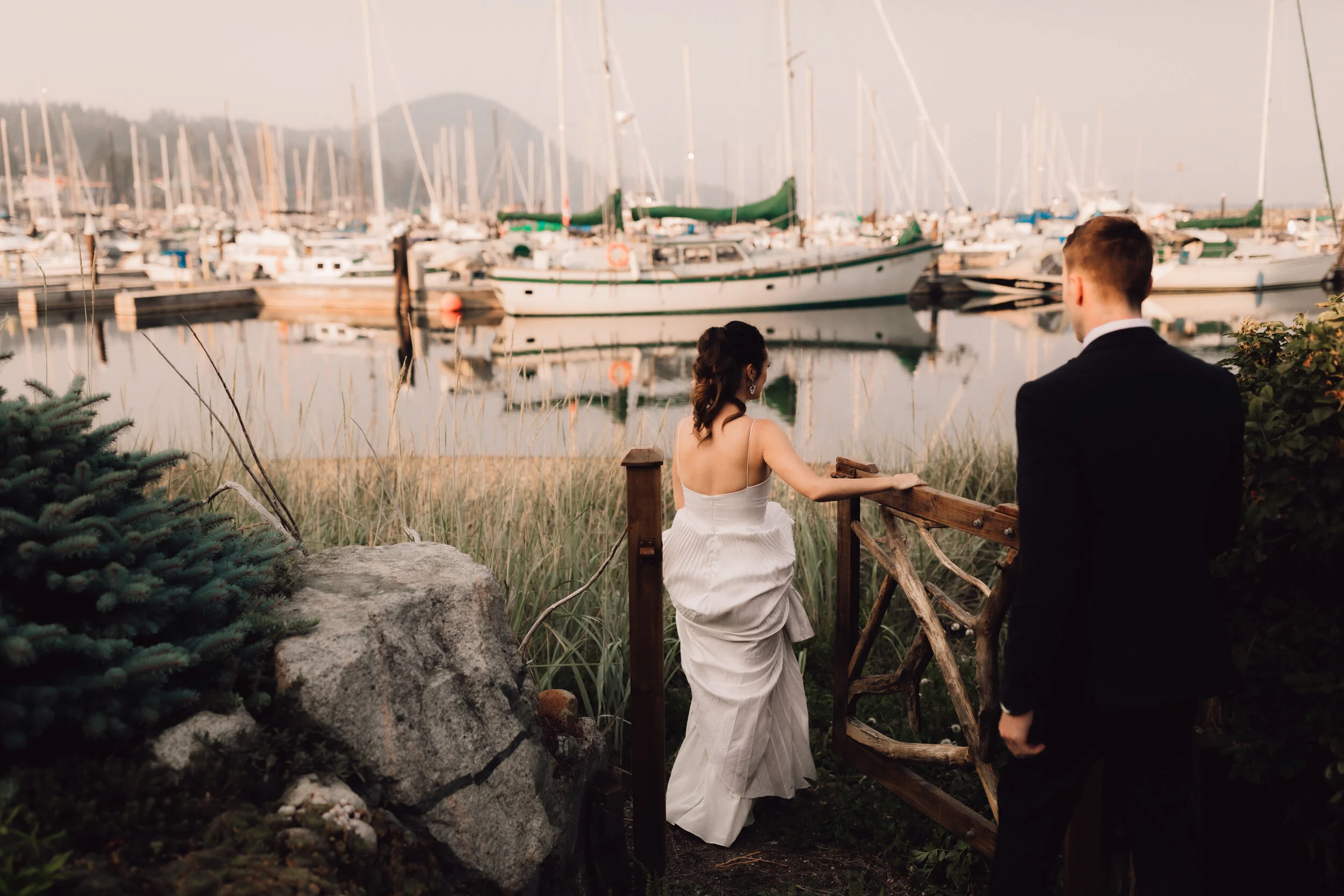  Intimate Backyard Wedding in Gibsons, BC on the Sunshine Coast BC  