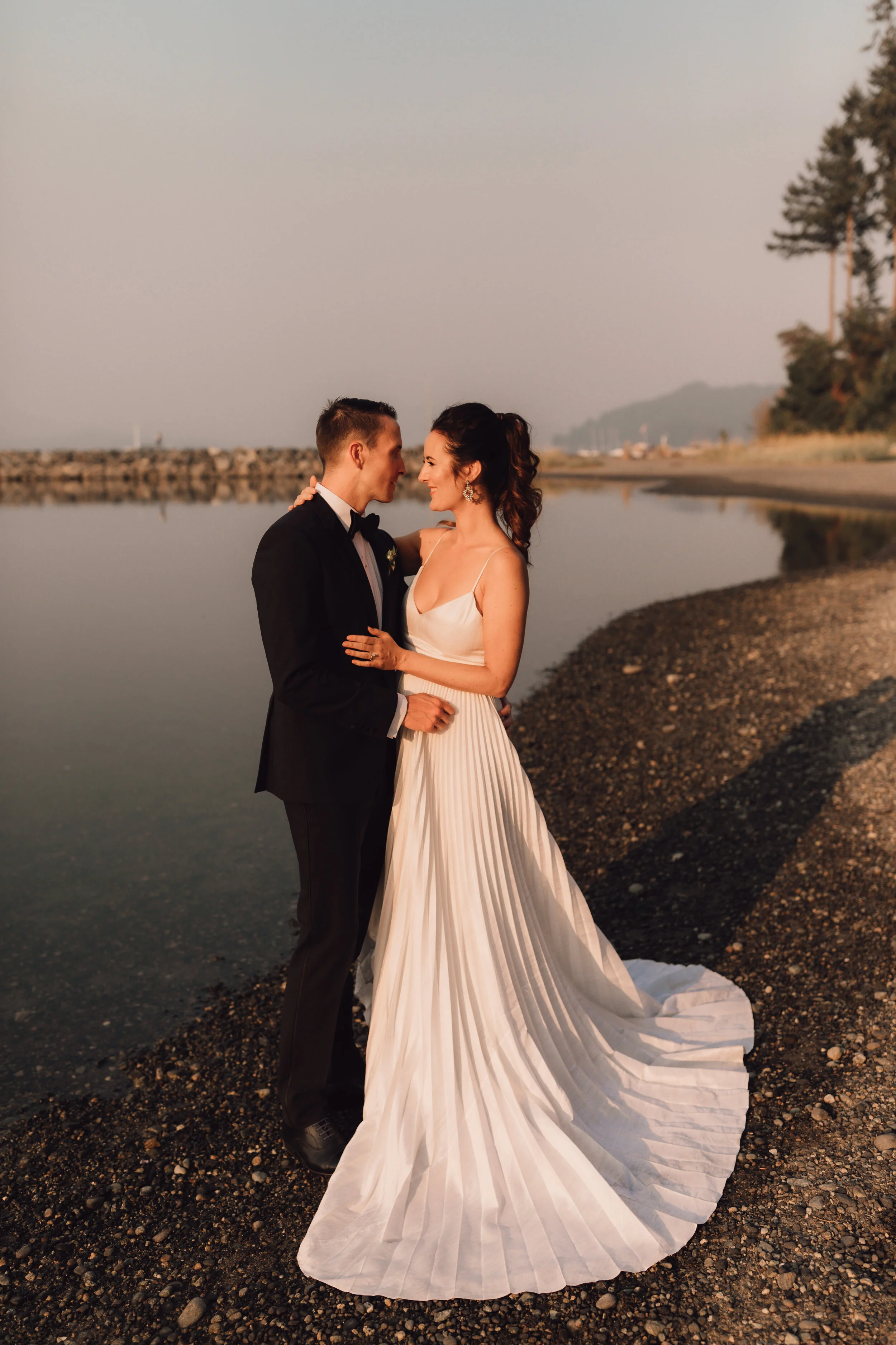  Intimate Backyard Wedding in Gibsons, BC on the Sunshine Coast BC  