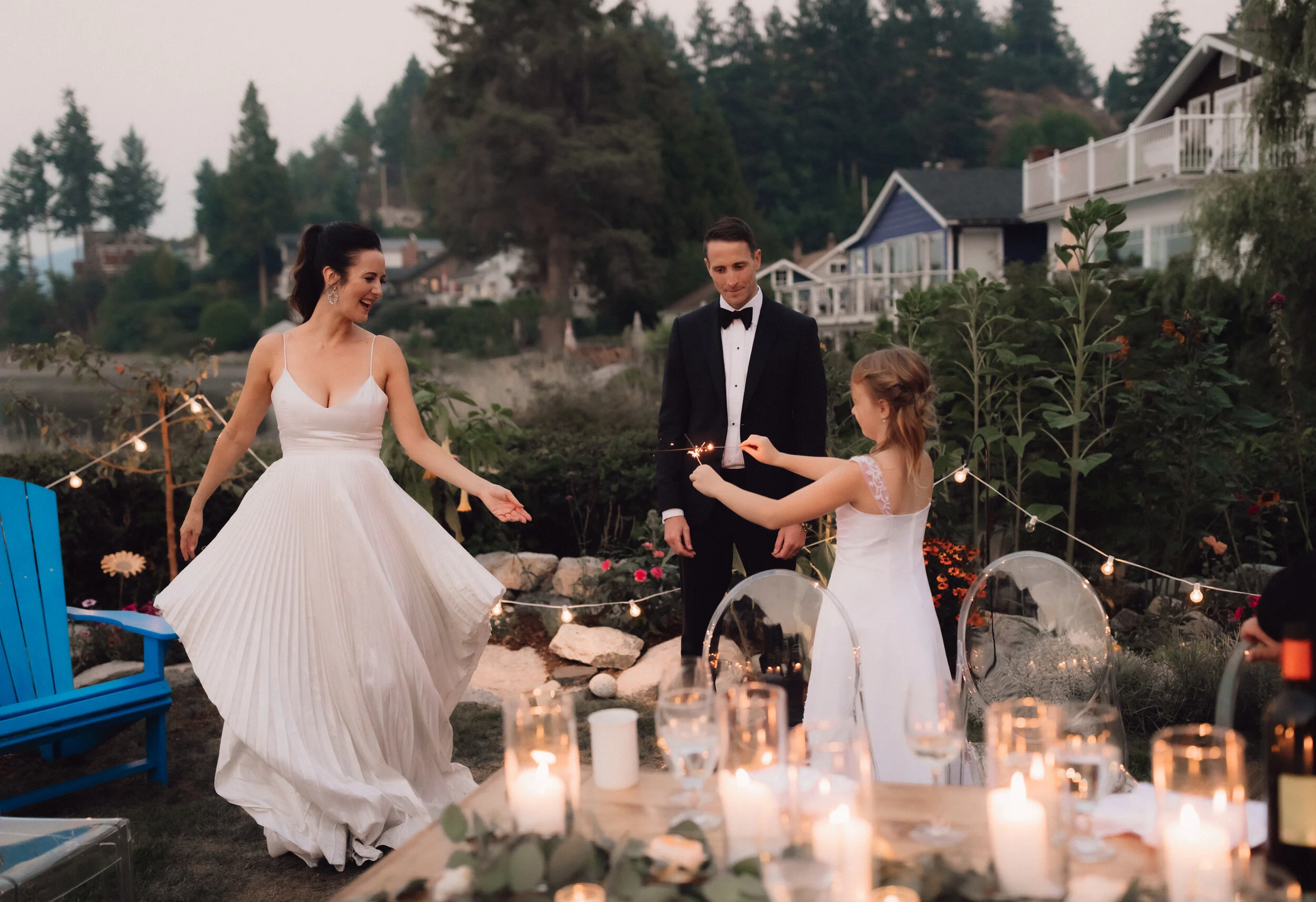  Intimate Backyard Wedding in Gibsons, BC on the Sunshine Coast BC  